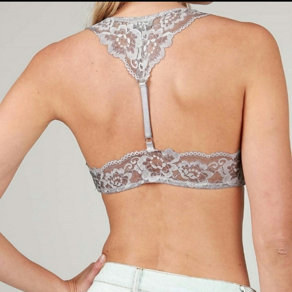 POL tstrap tback lace brallette - Picture 2 of 7